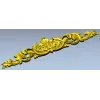 Baroque Acanthus Crest - STL 3D model for CNC