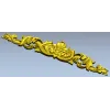Baroque Acanthus Crest - STL 3D model for CNC
