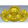 Рокайльная ракушка с акантом - STL модель для ЧПУ