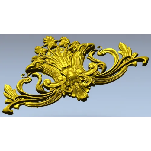 Картуш "Флориан" - 3D модель STL для ЧПУ