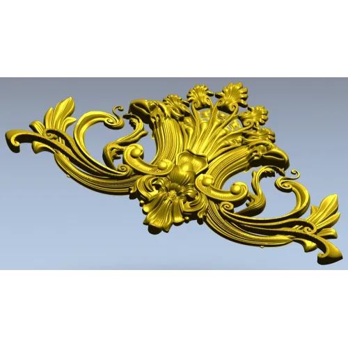 Картуш "Флориан" - 3D модель STL для ЧПУ