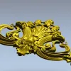Картуш "Флориан" - 3D модель STL для ЧПУ