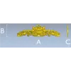 Барочный фриз с вазой - 3D модель в формате STL для ЧПУ