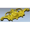 Regal Pineapple Cartouche - STL 3D model for CNC routing