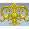 Regal rosette cartouche - STL decorative 3D model for CNC
