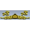 Shell Cartouche Decorative STL for CNC Milling