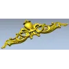 Декоративный картуш с урной - 3D модель STL для ЧПУ