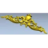 Декоративный картуш с урной - 3D модель STL для ЧПУ