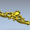 Декоративный картуш с урной - 3D модель STL для ЧПУ