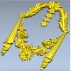 Декоративный сваг в стиле классической резьбы - 3D модель STL для ЧПУ