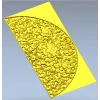 Ренессансная полупанель - детализированная 3D модель STL для ЧПУ