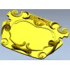Рокайльный картуш для ЧПУ - STL 3D модель для фрезера