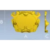 Рокайльный картуш для ЧПУ - STL 3D модель для фрезера