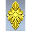 Acanthus Diamond Cartouche - STL 3D model for CNC