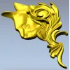 Картуш с головой кота - 3D модель в формате STL для ЧПУ