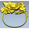 Rosecrest Oval - high-relief floral frame STL for CNC