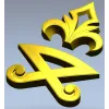 Флорентийский декоративный орнамент - STL 3D модель для ЧПУ