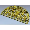 Полукруглый картуш "Флоренция" - 3D модель STL для ЧПУ