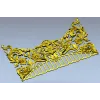 Rocaille Crest STL - decorative 3D model for CNC carving