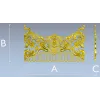 Rocaille Crest STL - decorative 3D model for CNC carving