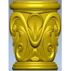 Барочная капитель с акантом - 3D модель STL для ЧПУ