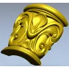 Барочная капитель с акантом - 3D модель STL для ЧПУ