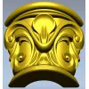 Барочная капитель с акантом - 3D модель STL для ЧПУ