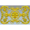 Декоративная панель с розеткой - stl модель для ЧПУ