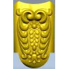 Florentine Acanthus Cartouche - STL 3D Model for CNC