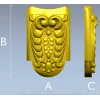 Florentine Acanthus Cartouche - STL 3D Model for CNC