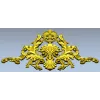 Картуш в стиле рококо - 3D модель STL для ЧПУ