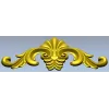 Acanthus Shell Cartouche - STL 3D model for CNC relief milling
