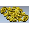 Rococo Floral Cartouche STL 3D Model for CNC