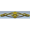 Rococo Scroll Applique STL for CNC