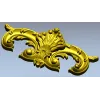 Декоративный картуш в стиле рококо - 3D модель STL для ЧПУ