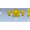 Декоративный картуш в стиле рококо - 3D модель STL для ЧПУ