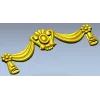 Regal Swag Cartouche - STL 3D model for CNC milling
