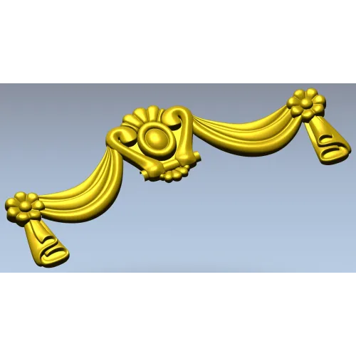 Regal Swag Cartouche - STL 3D model for CNC milling