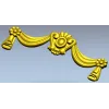 Regal Swag Cartouche - STL 3D model for CNC milling