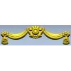 Regal Swag Cartouche - STL 3D model for CNC milling