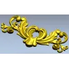 Декоративный картуш в стиле барокко - 3D модель в формате STL для ЧПУ