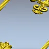 Вертикальная декоративная панель "Картуш Ла Роза" - STL для ЧПУ