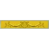 Classical Laurel Ribbon Panel STL for CNC