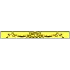 Classical Laurel Ribbon Panel STL for CNC