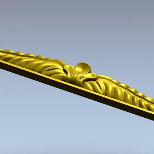 Лавровый картуш - 3D модель STL для ЧПУ