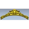Baroque Acanthus Crest STL for CNC