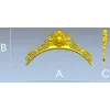 Baroque Acanthus Crest STL for CNC