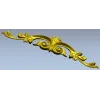 Rococo Acanthus Applique STL for CNC milling
