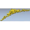 Акантовый картуш для ЧПУ - 3D модель STL для резьбы по дереву