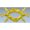 Floral Ribbon Cartouche STL for CNC
